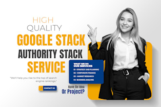 boost your website SEO with google authority stacking for ranking