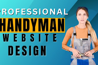 design handyman plumbing roofing hvac cleaning service business websites