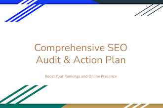 create a expert SEO audit with a long term site ranking plan