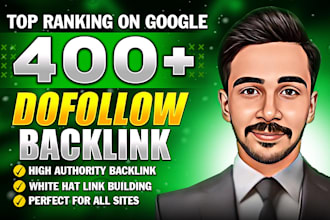 do link building with high domain authority SEO backlinks for google ranking