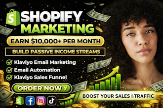 setup advanced klaviyo email marketing and  klaviyo flows