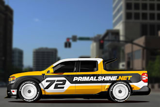 do racing car wrap design, racing car wrap, sports car wrap, truck wrap