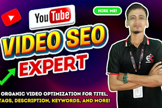 do supreme youtube video SEO expert optimized and channel growth manager