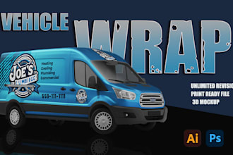 do professional vehicle wrap design for car, van and truck