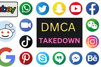 remove defamatory and harassing posts from all internet by dmca