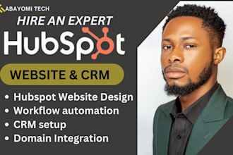 build hubspot website build hubspot setup hubspot CRM automation