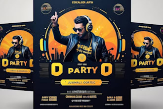 promote event flyers nightclub dj party eventbrite concerts to tergeted audience