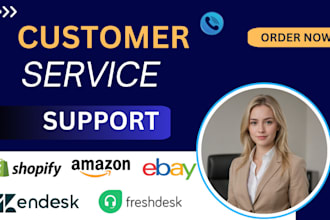 customer support agent for shopify amazon, and ebay