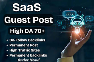 do saas guest post on high da saas blog with HQ saas backlinks