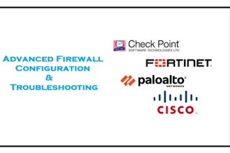 configure your palo alto, fortigate, cisco firewalls