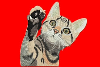 digitize any funny embroidery