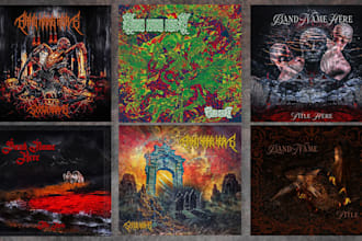 make heavy metal rock death alternative progressive black gothic artwork design