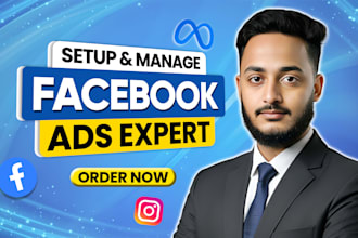 setup and manage facebook ads campaign, instagram ads, fb or meta ad marketing