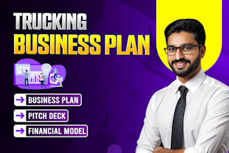 craft customized trucking business plan