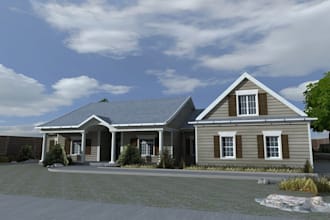 design 3d landscape, sketchup 3d flor plan, model 3d interior and exterior house