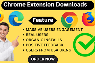 do chrome extension promotion, for browser extension, and get extension download