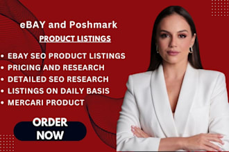 create listings for mercari ebay etsy and poshmark with dropshipping support