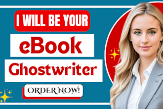 ebook ghostwriter, KDP book writer, ghost book writer KDP nonfiction ghostwriter
