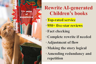 rewrite your ai generated childrens book