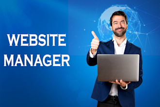 do monthly website management and website maintenance