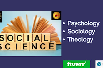 assist in sociology theology psychology and other social sciences