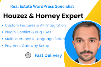 do customization of the houzez and homey wordpress themes