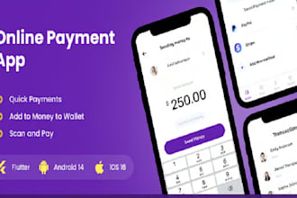develop neobank app money transfer app p2p app payment app wallet app loan app