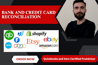 reconciliation, bookkeep and prepare financial reports