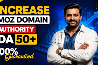 increase moz da domain authority 50 plus
