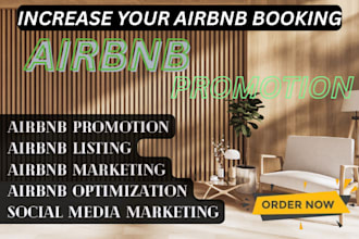 do airbnb promotion, airbnb marketing to boost airbnb booking