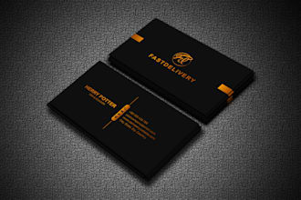 unique and luxury minimalist business card design