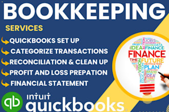 do accounting bookkeeping and bank reconciliation using quickbooks, xero, wave