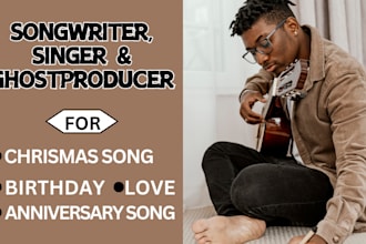 sing, ghost produce your love anniversary christian christmas song, male vocal