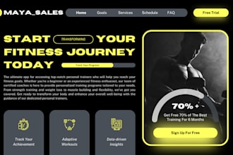 develop fitness app, gym app, workout mobile app, gym website, health app