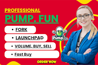 build pumpfun launchpad, pumpfun bot, fork pumpfun on solana, evm