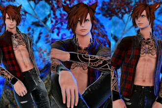 edit, upload, model custom vrchat avatar vr character vrc avatar custom outfit