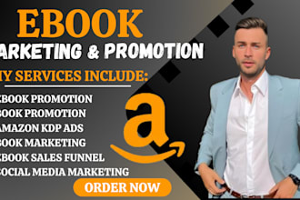 do book promotion book marketing amazon kdp ads ebook systeme io sales funnel