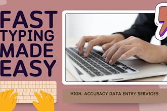 input data into an spreadsheets or databases