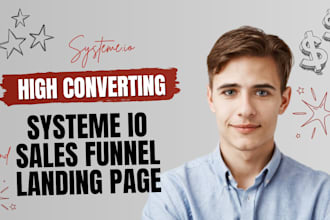 clone systeme io sales funnel, landing page, clickfunnels 2 0 sales funnel