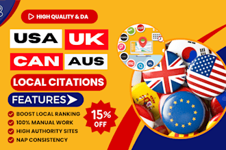 do best USA, UK, canada, australia local citations