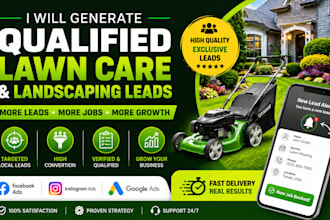 generate qualified lawn care and landscaping leads for your business