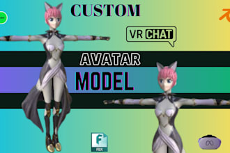 upload edit create 3d character model vrchat avatar furry nsfw