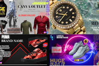 design shoes and clothers flyer designers and posters