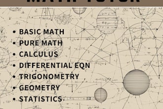 be your math tutor and help you with calculus, algebra and statistics