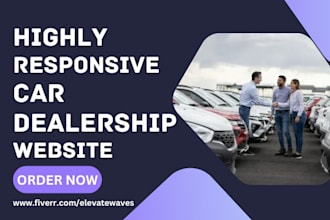 build car dealership website automotive rental ecommerce car dealer sales funnel