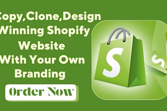 clone shopify store duplicate redesign copy shopify website