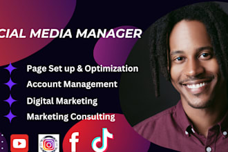 your dedicated social media manager and digital marketer