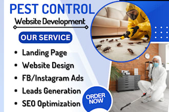 design pest control website pest control leads fumigation pest control website
