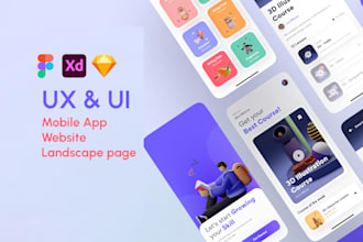 design app, web ux ui, prototype