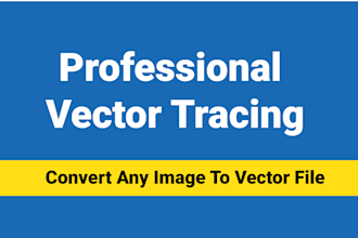 vector tracing, vectorize image, redraw, recreate logo, convert to vector